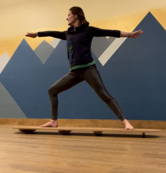Balance Board Yoga Demo Bliss Experiences Lake Tahoe Events