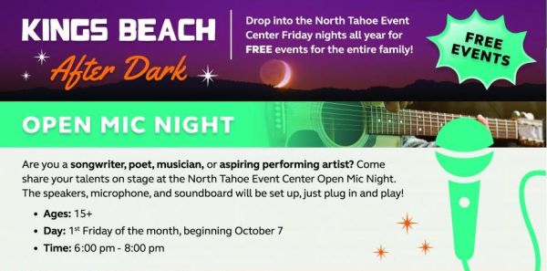 Kings Beach After Dark: Open Mic Night | North Tahoe ...