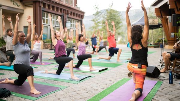 Yoga in Tahoe at Palisades Yoga Studio