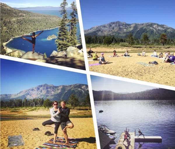 Yoga At Kiva Beach Tahoe Outdoor Lake Events Tahoe Outdoor Yoga At Kiva Beach