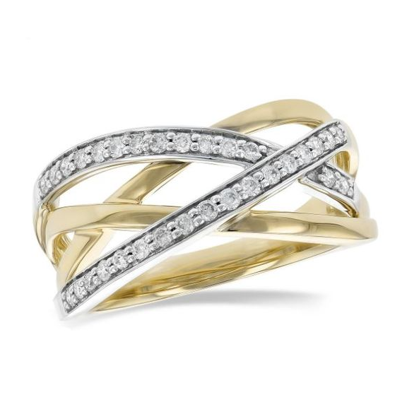 14kt Yellow Gold Ring with Diamonds Bluestone Jewelry Lake Tahoe Shopping