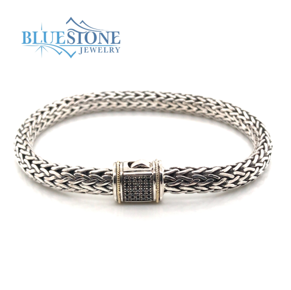 Buy BlueStone 18k 750 Yellow Gold and Diamond Alexandria Strand Bracelet  Online at Low Prices in India  Amazon Jewellery Store  Amazonin